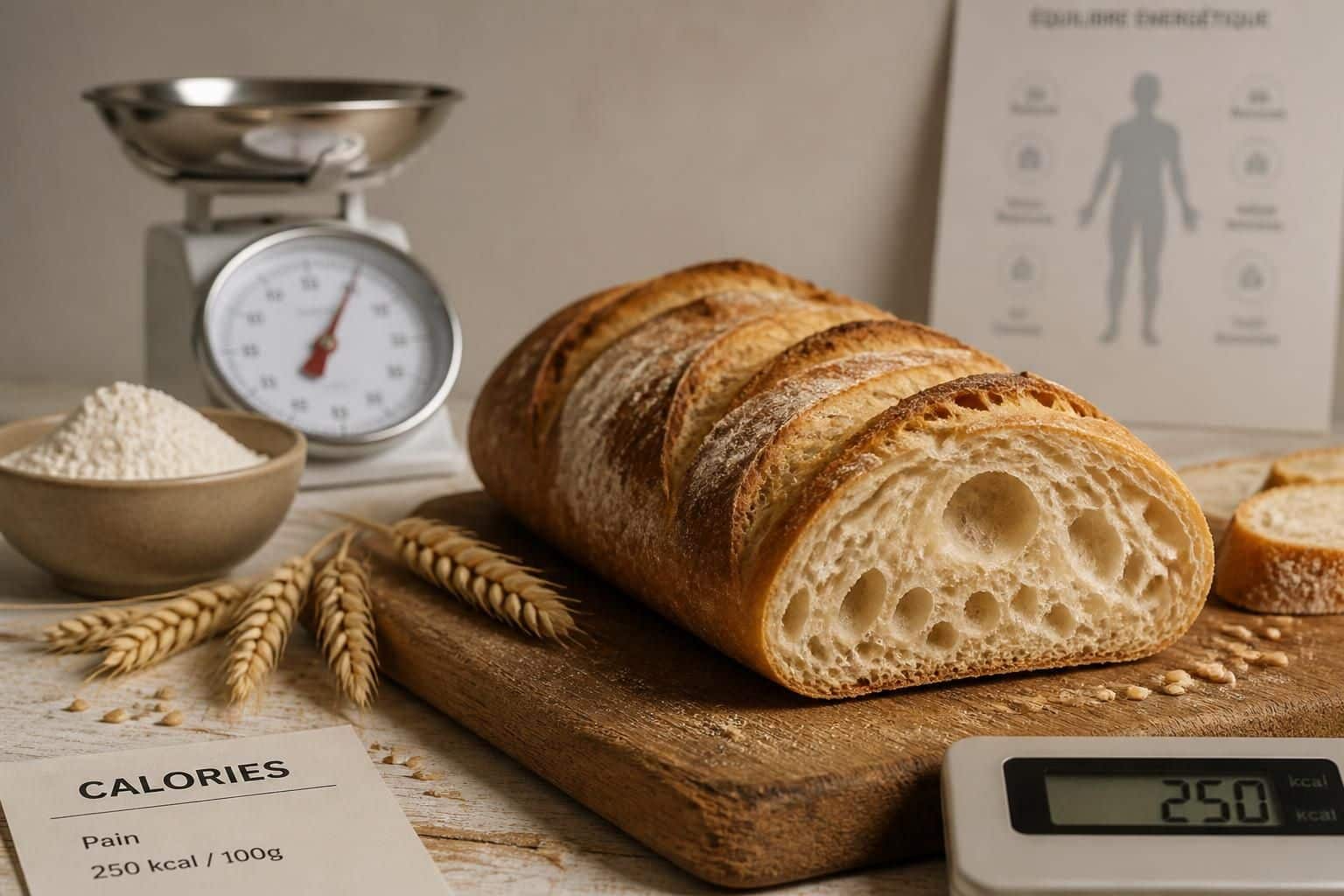 découvrez le nombre exact de calories contenues dans une baguette et comment elle s'intègre dans votre alimentation quotidienne.
