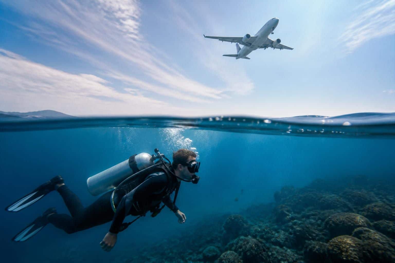 découvrez nos conseils essentiels pour pratiquer la plongée et prendre l'avion en toute sécurité, afin d'éviter les risques de décompression et protéger votre santé.