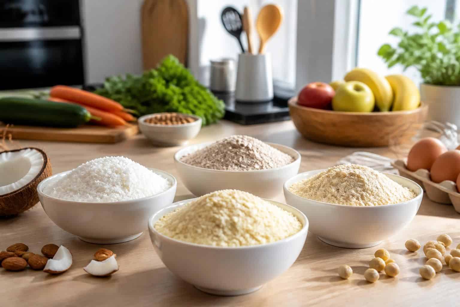 découvrez quelles farines sont les moins caloriques pour cuisiner sainement tout en gardant du goût et de la texture dans vos recettes.